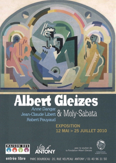 Affiche Exposition Gleizes  Moly-Sabata - Maison des Arts - Antony