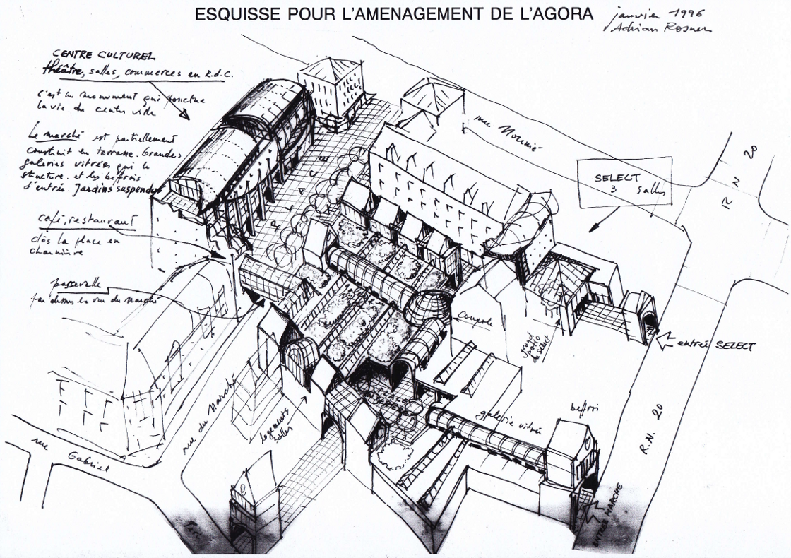 Projet Agora par Adrian Rosner - 1996