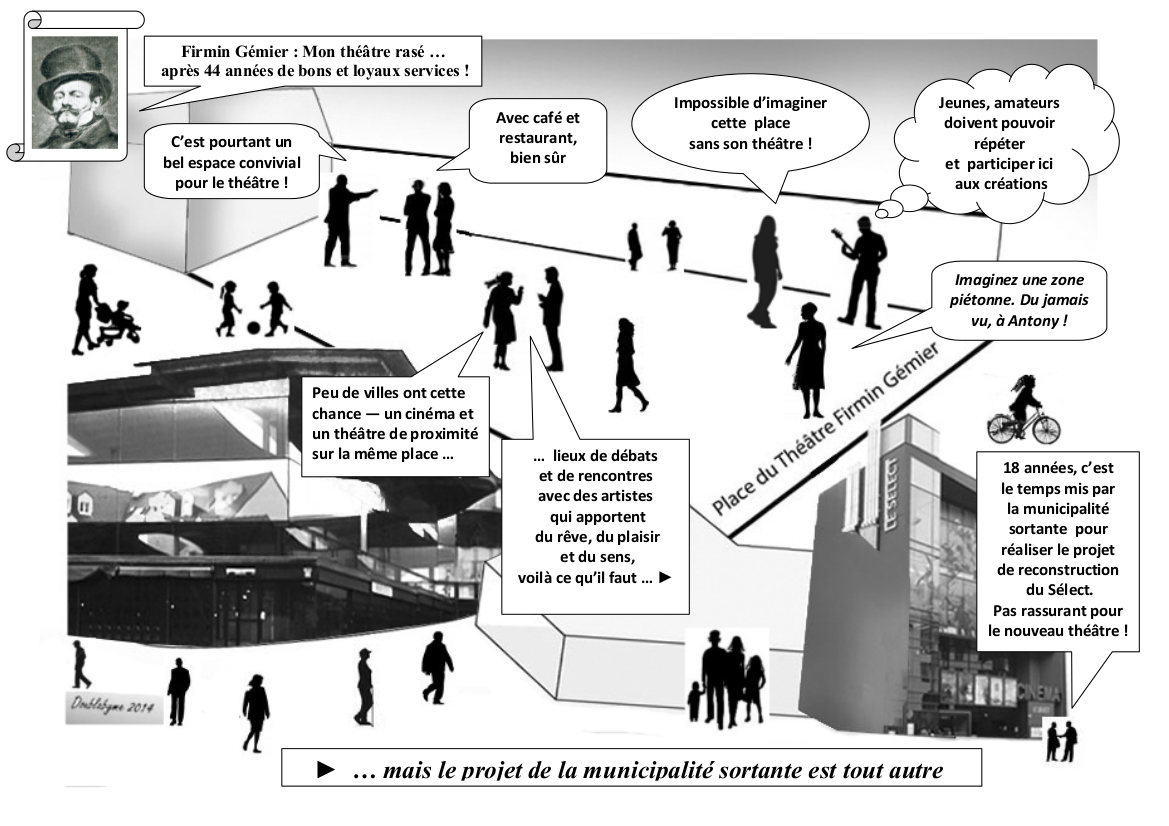 Antony et son projet de thtre - 1