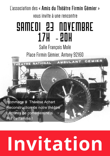 Invitation - 23 novembre 2013